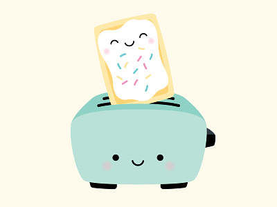 I love you from the bottom of my TART! couple doodlebug doodlebug design enamel pin kawaii pop tart pun punny puns so punny tart toaster