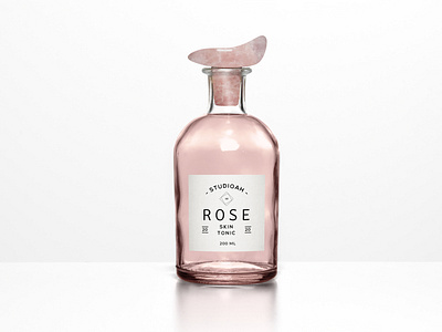 Rose Skin Tonic Branding and Packaging Design