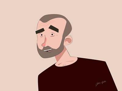 Joakim Agervald Self Portrait 2021 cartoon character character design illustration joakim agervald self portrait