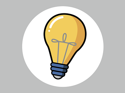 Lightbulb icon bright icon idea illustrator infographic light lightbulb statistics