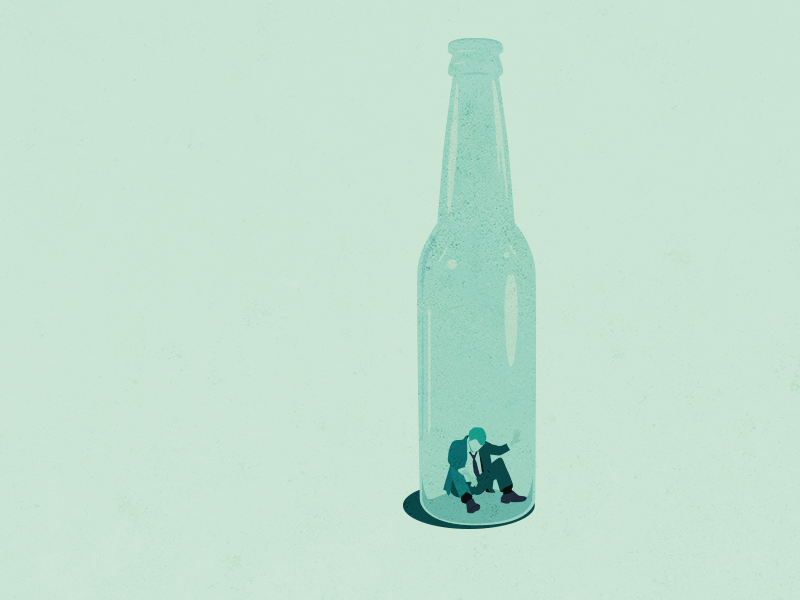 Trapped in the bottle v1.1 by Joakim Agervald on Dribbble