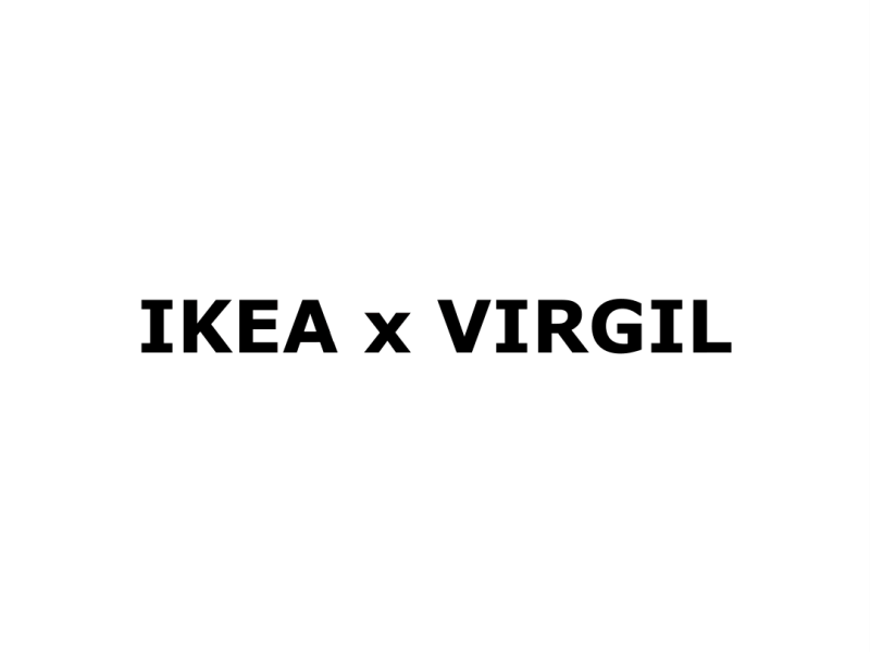 IKEA x Virgil commercial funiture ikea ikeaxvirgil motion design sketch virgil abloh