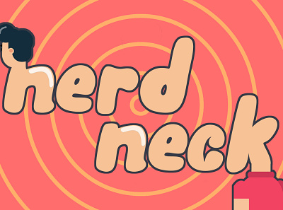 Nerd Neck Logo Design branding design graphic design illustration logo