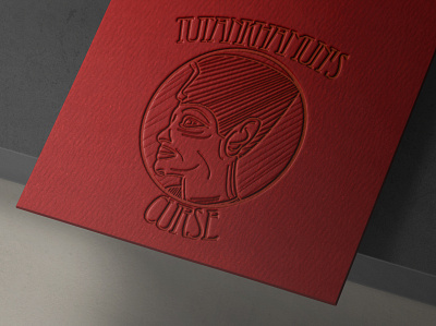 Tutankhamun's Curse branding concept art design graphic design illustration logo poster ui ux vector