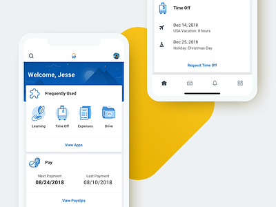 Workday’s Native Home Redesign