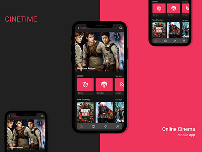 CINETIME-Online Cinema Mobile app