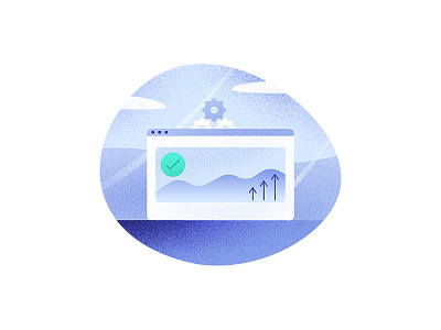 Secure & Scalable design download icons illustration ios noise team texture ui ux web