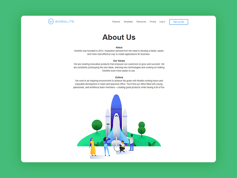About us by Berin Catic | Dribbble | Dribbble