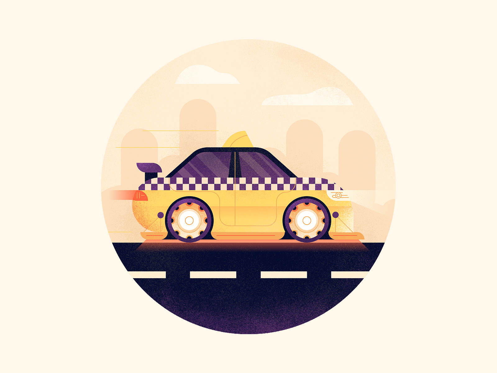 Low Taxi by Berin Holy on Dribbble