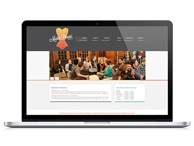 Maiden Phoenix Theatre Co. Website responsive design ui user experience user interface ux web design