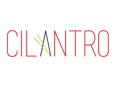 Cilantro Thai Identity brand branding identity illustration illustrator logo logo design