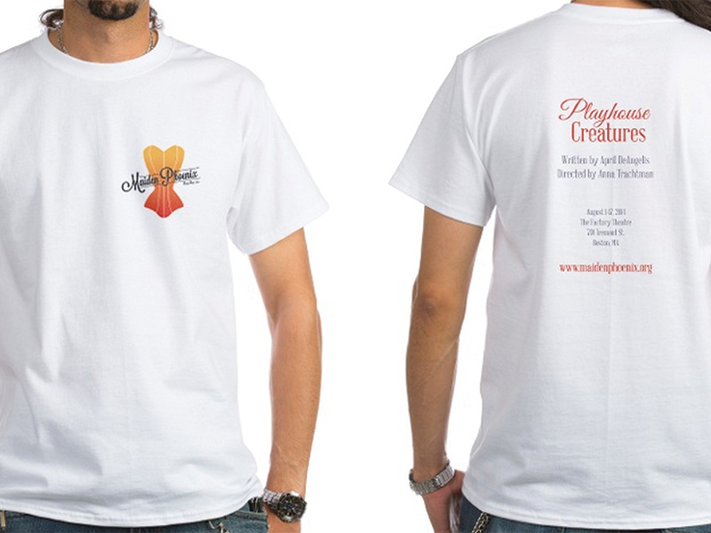 Maiden Phoenix Theatre Co. T-Shirts promotion slogan theater theatre design shirt apparel