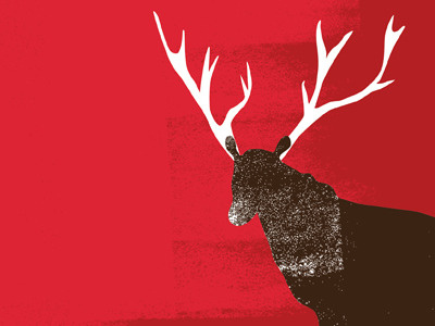 Reindeer christmas deer holiday illustration reindeer
