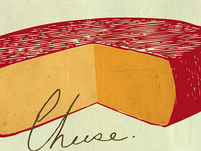 Cheese cheese wax wheel