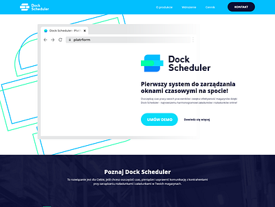 Dock Scheduler design graphic design minimal ui vector web