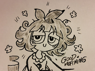 Sleepyhead Buttercup Redrawn