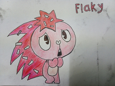 HTF: Flaky art drawing flaky graphic design htf illustration motion graphics