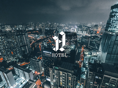 H Hotel logo design