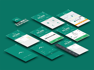 E.SUN Bank UI redesign app banking design material mobile payment ui ux