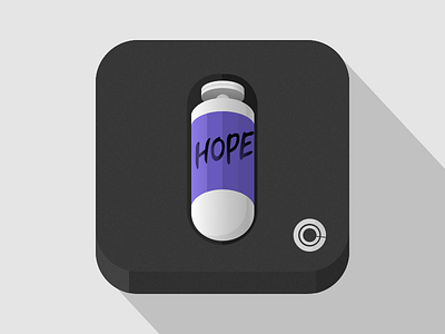 HOPE!! by Capsule Corp. app capsule capsule corporation dragon ball hope icon sketch trunks vector
