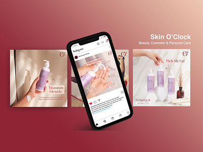 Instagram Feed of Beauty Skin Care - Skin O'Clock