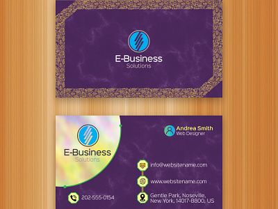 luxurious business card design branding business card design creative graphicdesign illustration landscape business card design vector visiting card design