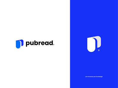Pubread Logo and Branding Design for an Online eBook Publication