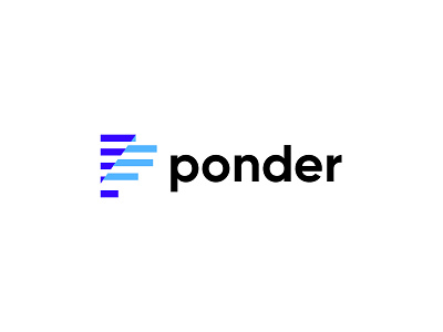 Ponder Software Logo Design