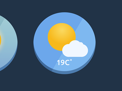 Weather Icons Desktop dark flat icons simple weather