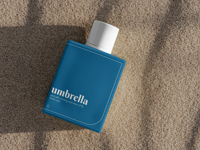 Umbrella Bottle A (prototype) branding design packaging