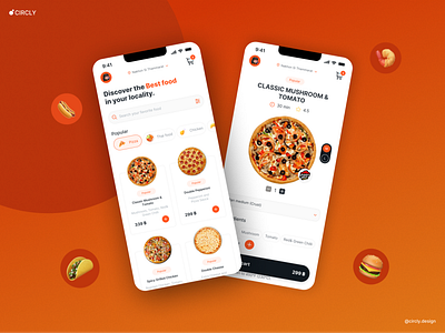 Food Delivery blockchain branding design figma illustration logo ui ux web website design