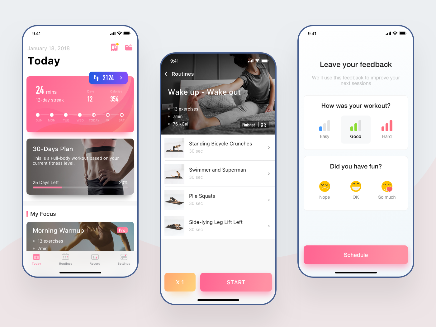 Fitness App by Vins on Dribbble
