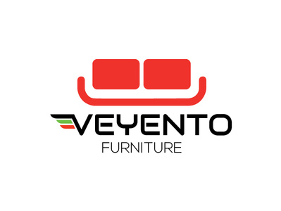 Veyento Furniture clean font furniture logo mordern