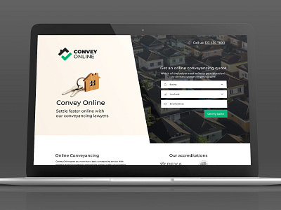 Convey Online. Landing Page - #UI #webdesign