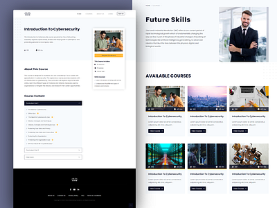 Online Learning Platform - Course Page