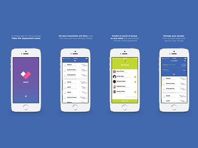 Grup, payment app by Pelostudio on Dribbble