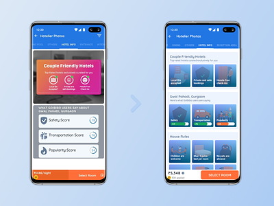 Redesigned - Crowdsourced insights on GoIbibo travel app