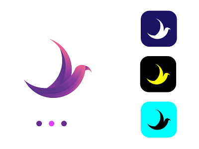 Bird Minimal logo design branding design graphic design identity illustration logo logo design ui vector vector logo