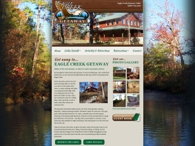 Eagle Creek Cabin theme wordpress