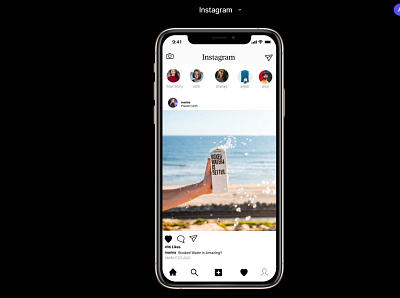 Instagram UI/UX Design