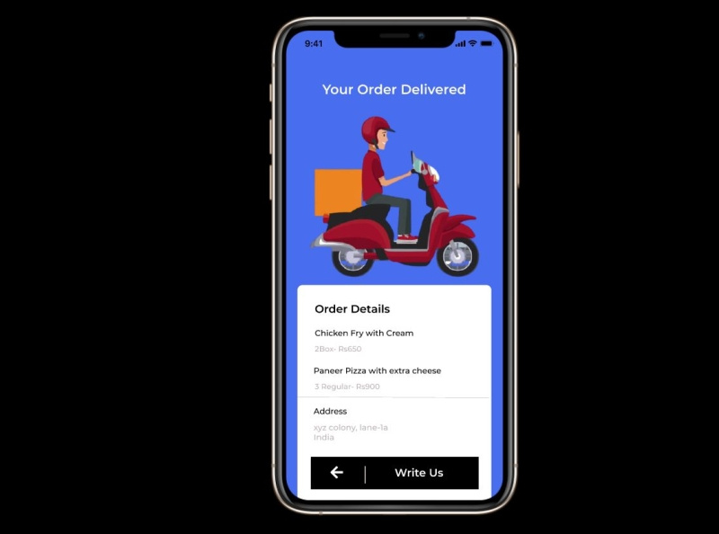 Food tracking app by Ananya on Dribbble