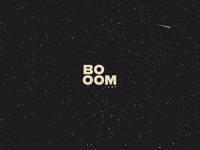 BOOM LAMP corporate identity lamp logo