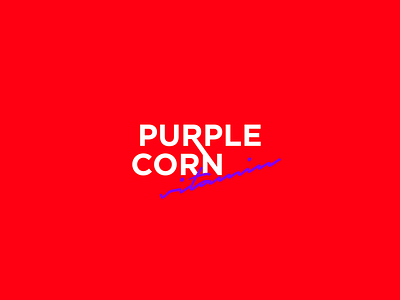 PURPLE CORN branding corporate identity lettering logo vitamin vitamin brand