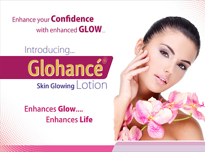Skin glowing product 3d branding graphic design logo pharma freelancer skin care visual aid
