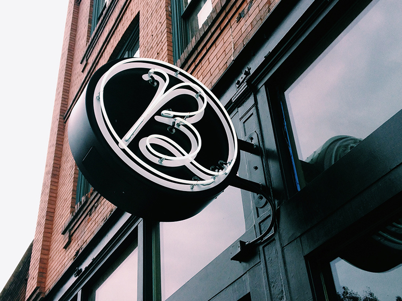 Neon "B" By Karli Ingersoll On Dribbble