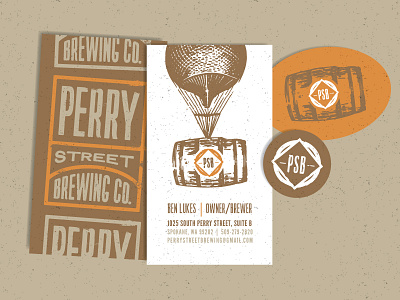 PSB cards/stickers by Karli Ingersoll on Dribbble