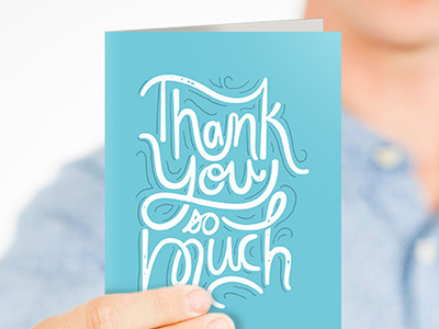 Help Ink Cards card greeting card hand drawn help ink lettering thank you thank you card