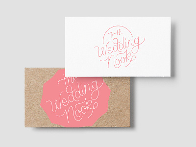 WN - WIP branding business cards identity logo script