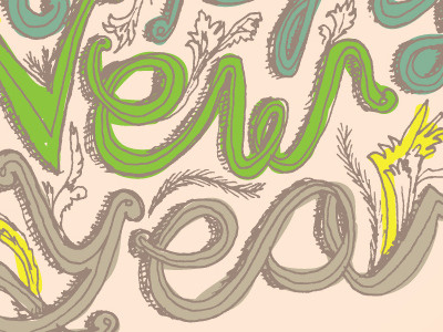 New Year 2012 happy new year type tuesday typography