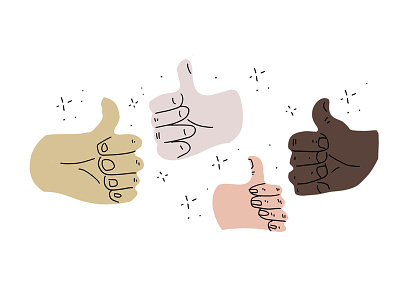 Thumbs Up hands illustration thumbs thumbs up